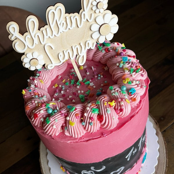 Cake Topper Einschulung