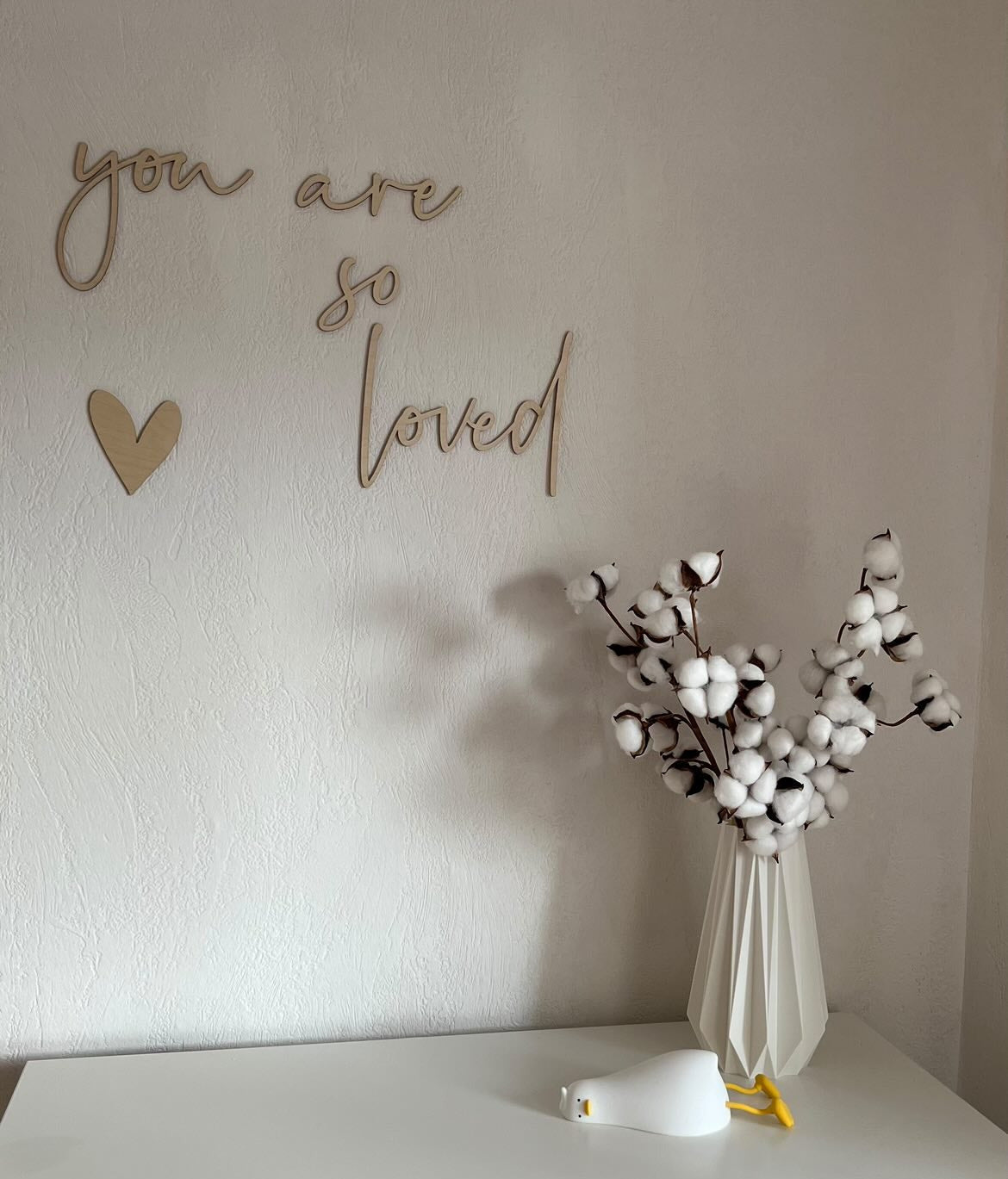 you are so loved schirftzug